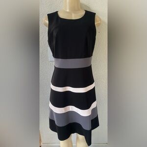 Tommy Hilfiger fit flare elegant modern dress night out sexy